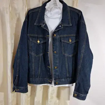 다크 블루 데님 자켓