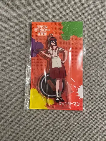 라운드원 한정판 체인소 맨 아크릴 키링 레제