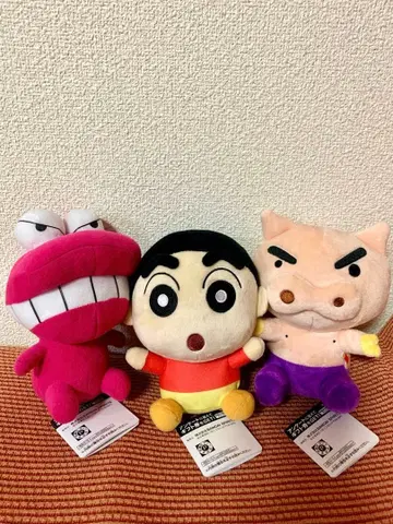 짱구는 못말려 봉제 인형 vol.1 전 3종 세트