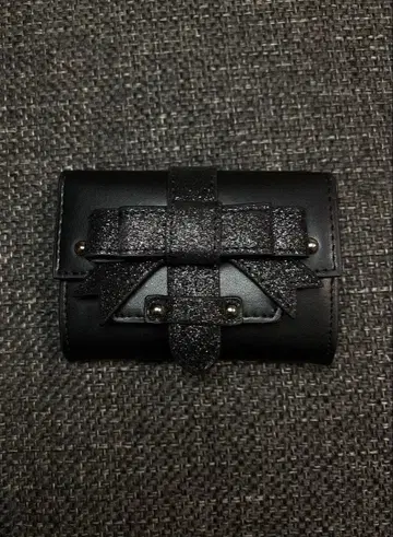 캔디 스트리퍼 리본 미니 지갑 카드 케이스 지갑