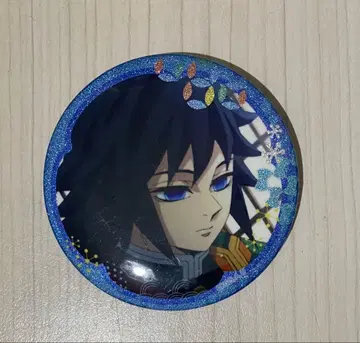 귀멸의 칼날 ufotable 글리터 캔뱃지 토미오카 기유