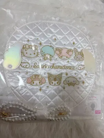 산리오 엔조이 아이돌 부채 케이스 순백천사