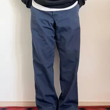 USA 기획 Dickies 874 워크 팬츠 네이비 페이드 36