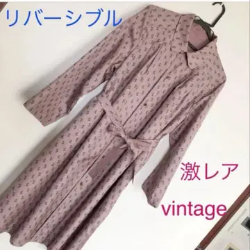 [ 초레어 ] 스프링 코트 리버서블 경량 빈티지 M