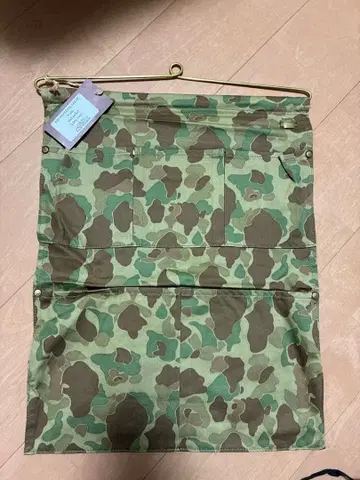 더 슈페리어 레이버 덕 헌터 카모 놋쇠 금장 장식 벽걸이 포켓 S1316