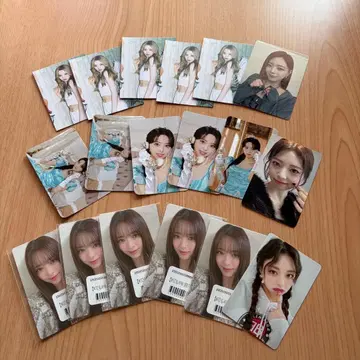 itzy 혜택 트레이딩 카드 묶음 판매 18장 세트 유나