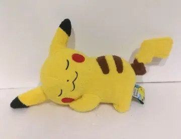 포켓몬 센터 잠꾸러기 피카츄 복슬복슬 봉제 인형 2010