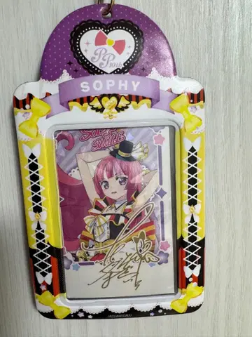 호조 소피 대프리파라전 프리파샤 사인 포함