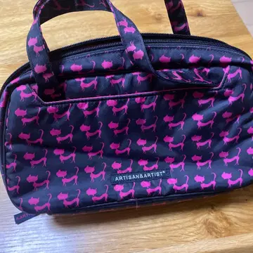 ARTISAN&ARTIST* 고양이 패턴 파우치 중형