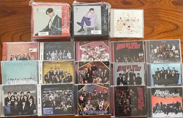 JO1 CD 묶음 판매 16장 카와시리 렌 수납 BOX