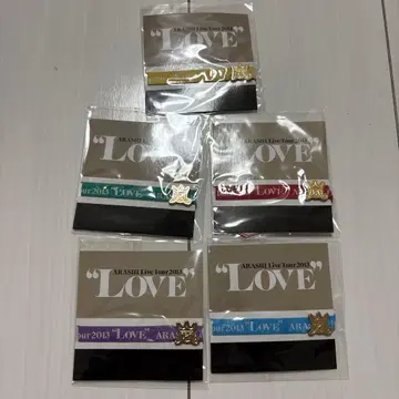 ARASHI Love Tour 2014 리본 블레스 5개 세트