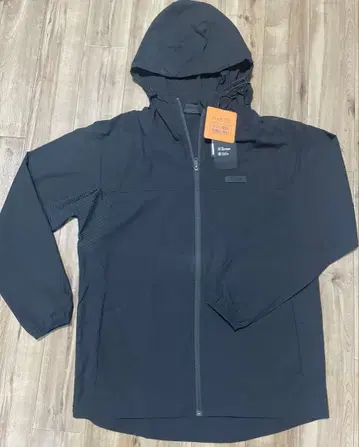 남성용 THE WARP 나일론 자켓 블랙 L 사이즈