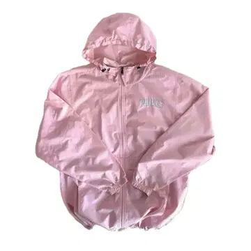 챔피언 핑크 나일론 후드티 y2k 저지 헤이세이 봄 아우터