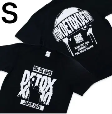 원오크록 티셔츠 블랙 BLARE FEST S사이즈