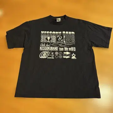결속 밴드 'We will B' 셔츠 M 사이즈