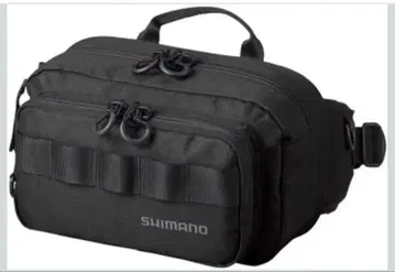 SHIMANO 낚시용 웨이스트백 힙백 블랙