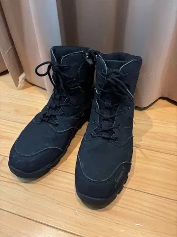 시몬 블랙 하이컷 등산화