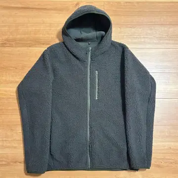 UNIQLO 방풍 플리스 자켓 XL 올리브 유니클로