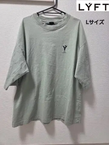 LYFT 민트 그린 L 사이즈 T셔츠 남성용 트레이닝