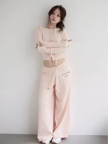 ANDMARY Candice pants set up 핑크 마리