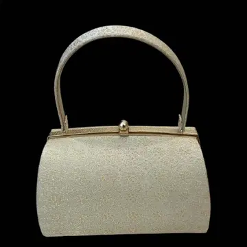 일본 의류용 백 골드 글리터 마감 중형 입학식 졸업식