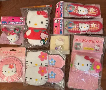 키티 굿즈 묶음 판매 레트로