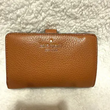 케이트 스페이드 접이식 지갑 브라운 카드 케이스