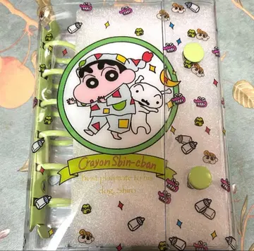 짱구는 못말려(크레용 신짱) 씰북 A7 바인더 리필 10매 포함