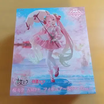 하츠네 미쿠 TAITO 벚꽃 미쿠 AMP+ 피규어 ~벚꽃 드레스ver.~