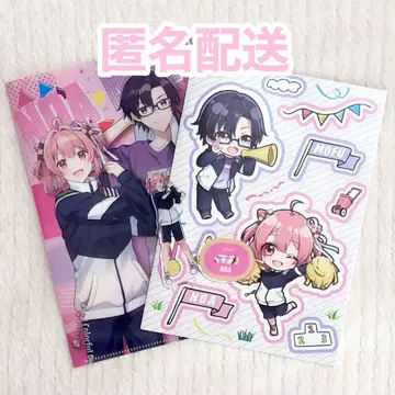 컬러풀 피치 (카라피치) 노아 세븐일레븐 아크릴 스탠드 파일 노트