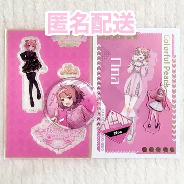 컬러풀피치 카라피치 노아 파라피치 극락탕 마네키네코 아크릴 스탠드 캔뱃지