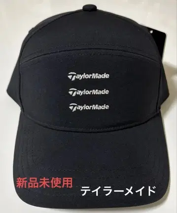 [ 새상품 미사용 ] Taylormade 골프 캡 블랙