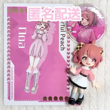 컬러풀 피치 카라피치 노아 극락탕 마네키네코 캔뱃지 피규어 엽서