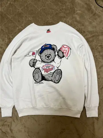 빈티지 USA제 베어 야구 맨투맨 MLB풍