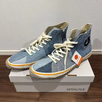 [ 미사용 새상품 ] SPRINGLE 데님 하이컷 스니커즈
