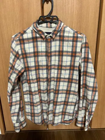 SHIPS JET BLUE 긴팔 플란넬 셔츠 S