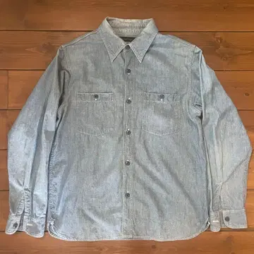 FULLCOUNT 풀카운트 샴브레이 셔츠 25주년 기념 한정품 42