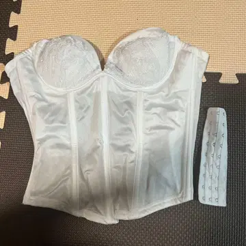 화이트 레이스 코르셋 브라이덜 이너