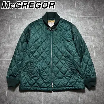 맥그레거 와인 라벨 퀼팅 자켓