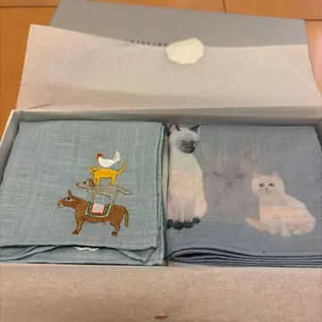 CLASSICSTHE SMALL LUXURY 손수건 2장 세트