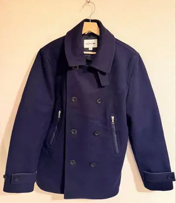 라코스테 피 코트 네이비 울 남성용 FR48