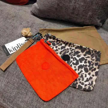키플링 Kipling IAKA L WRISTLET 3연 파우치 파우치