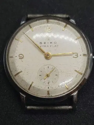 SEIKO EXTRA FLAT 수동 와인딩 시계 정크