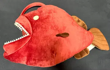 리얼 애니멀즈 축광 초롱아귀 봉제 인형 BIG 바다 생물 물고기