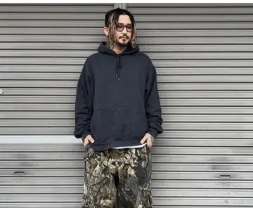 굿페이드 챔피온 후드티 흑먹색 아메카지 야마다 렌 오모시