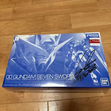 [카와구치 카츠미 사인 첨부] RG 더블오 건담 세븐소드