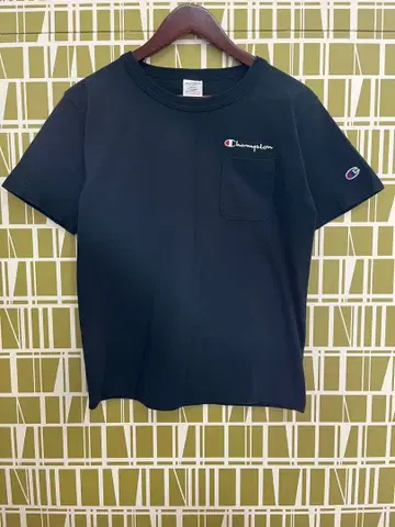 [ Made in USA ] Champion T1011 포켓 네이비 S
