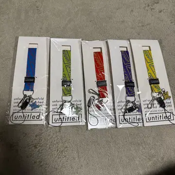 [미개봉 새상품] 아라시 ARASHI untitled 넥스트랩 5색 세트