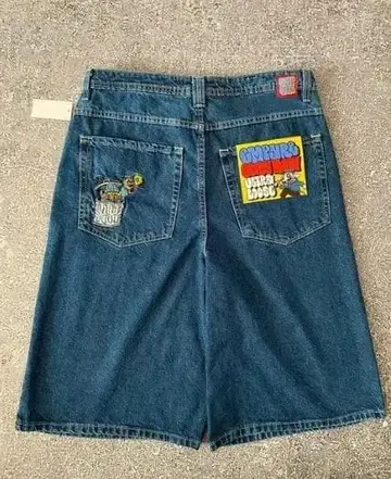 Y2K Harajuku Oversized Embroidered Denim