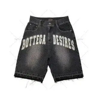 Y2K Harajuku Oversized Embroidered Denim